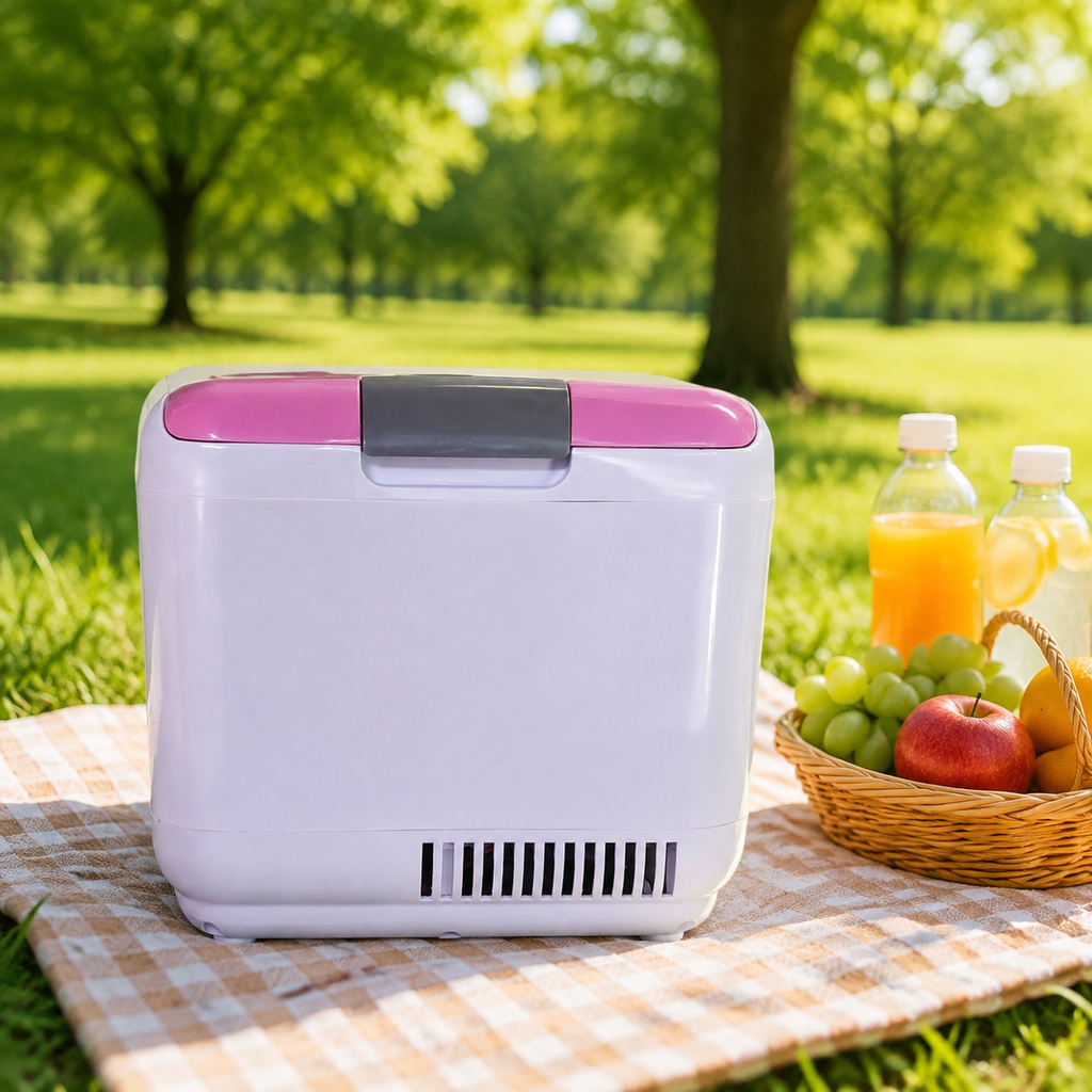 4L Portable Cooler & Warmer, DC/AC Mini Refrigerator for Car, Home and Office, 48W Cooling, 45W Heating