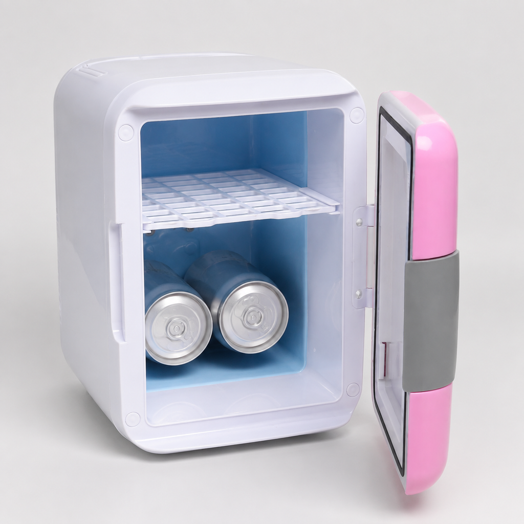 4L Portable Cooler & Warmer, DC/AC Mini Refrigerator for Car, Home and Office, 48W Cooling, 45W Heating