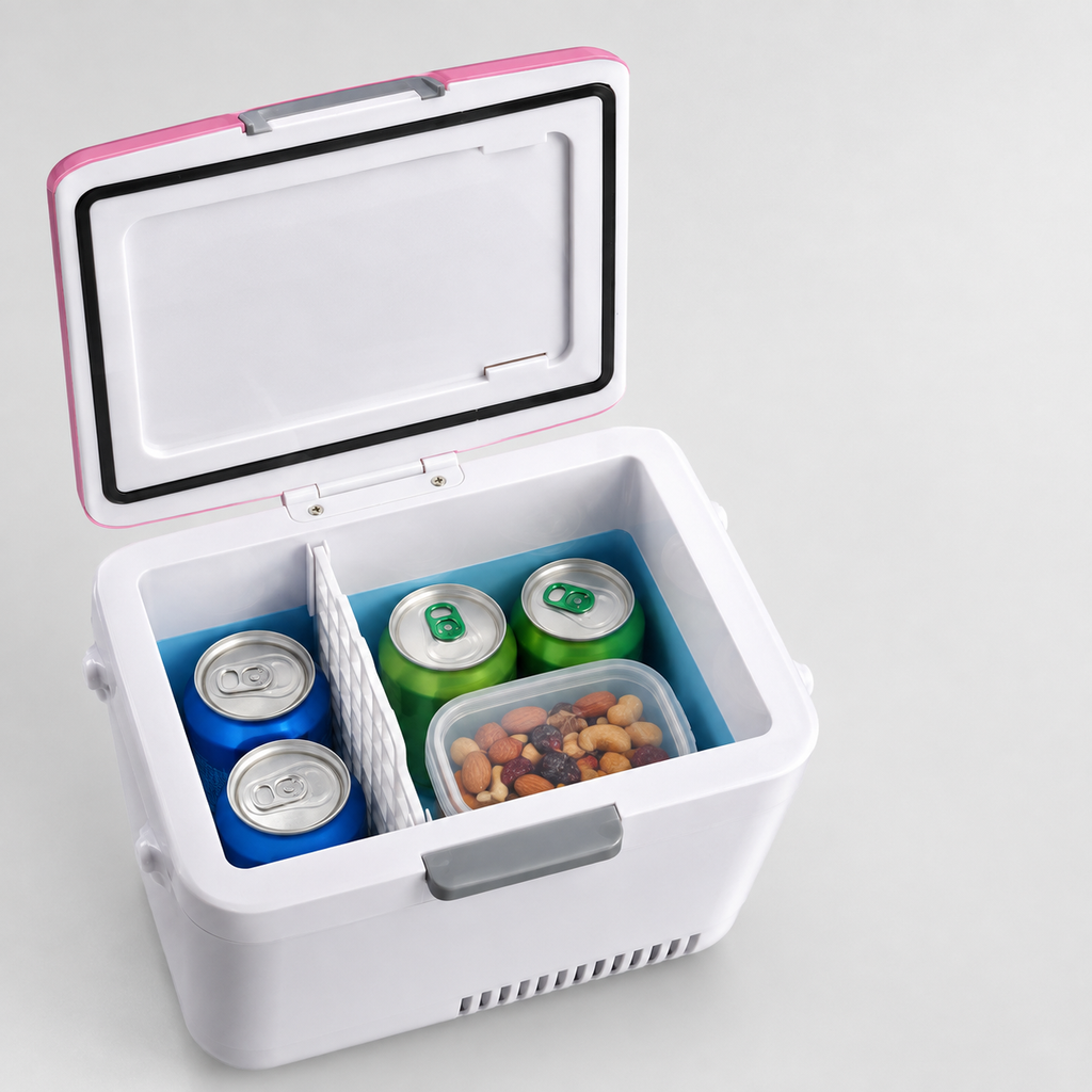 4L Portable Cooler & Warmer, DC/AC Mini Refrigerator for Car, Home and Office, 48W Cooling, 45W Heating