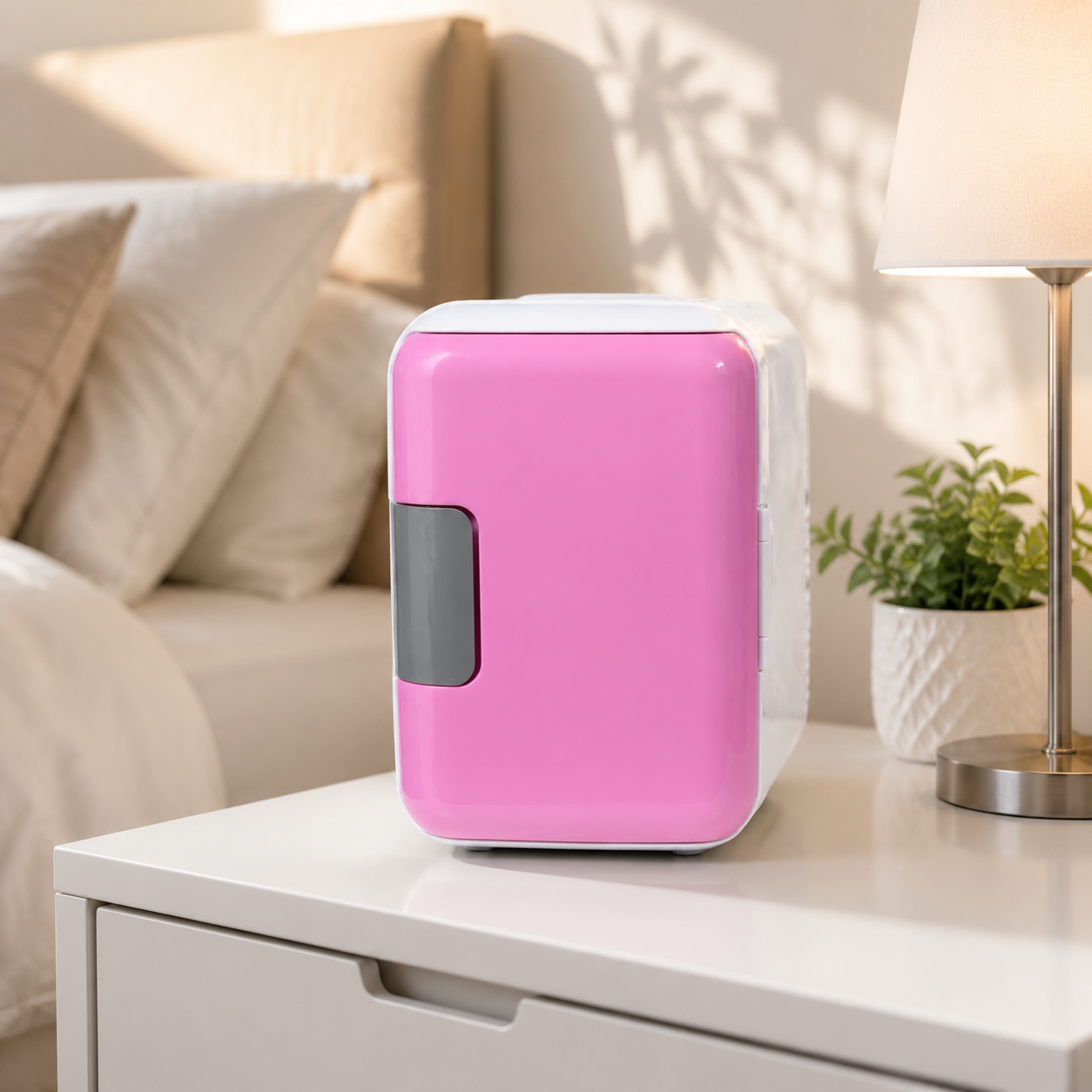 4L Portable Cooler & Warmer, DC/AC Mini Refrigerator for Car, Home and Office, 48W Cooling, 45W Heating