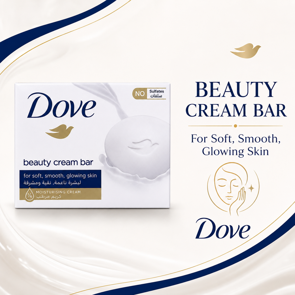 Dove Beauty Cream Bar Soap – Soft, Smooth, and Glowing Skin