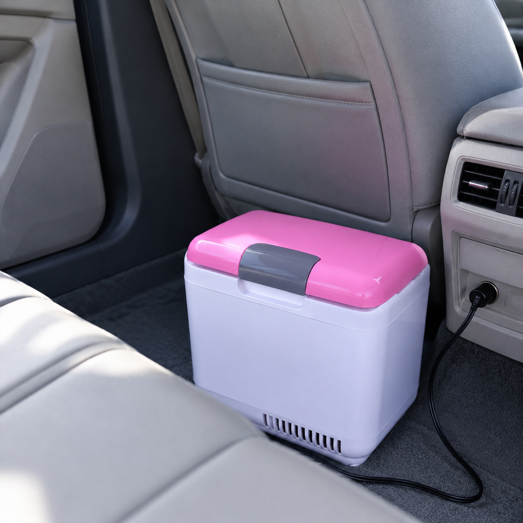 4L Portable Cooler & Warmer, DC/AC Mini Refrigerator for Car, Home and Office, 48W Cooling, 45W Heating