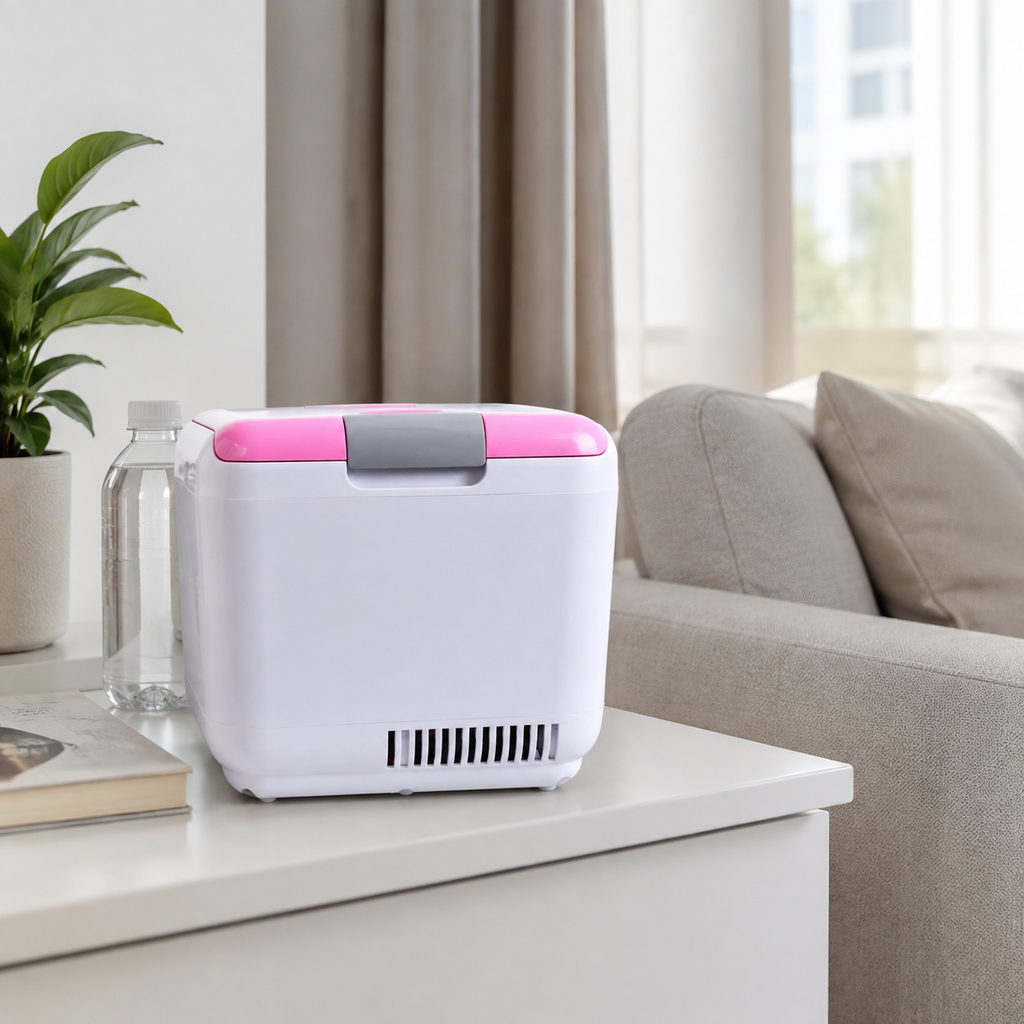 4L Portable Cooler & Warmer, DC/AC Mini Refrigerator for Car, Home and Office, 48W Cooling, 45W Heating