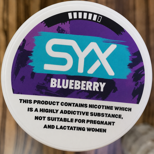 Assorted Flavors of SYX Nicotine Pouches
