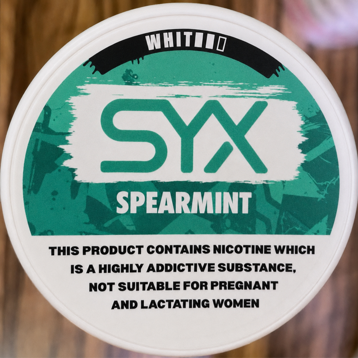 Assorted Flavors of SYX Nicotine Pouches