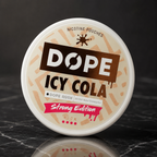 DOPE Strong Edition Nicotine Pouches | Lime Smash, Icy Cola, Freeze & Ice Cool
